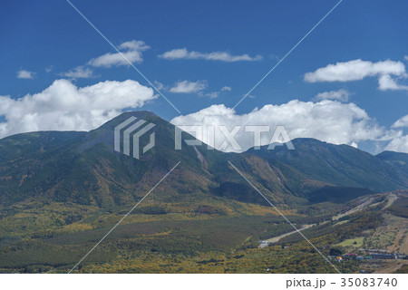 蓼科山と霧ヶ峰 35083740