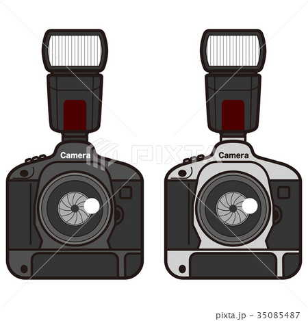 イラスト素材・カメラ02 35085487