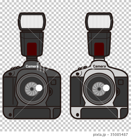 イラスト素材 カメラ02のイラスト素材