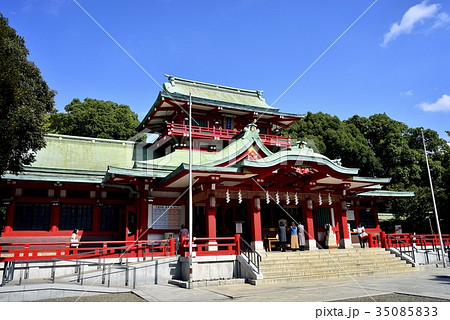 東京　門前仲町　富岡八幡宮 35085833