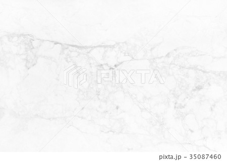 White marble texture background, White stone floor 35087460