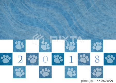 戌 年賀状 和紙 背景 戌 年賀状 和紙 背景 35087859