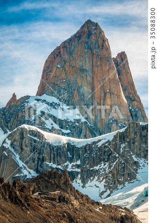 Fitz Roy mountain, Patagonia, Argentina Fitz Roy mountain, Patagonia, Argentina 35088300