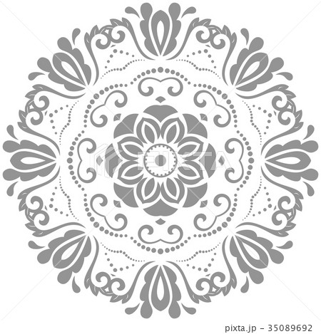 Elegant Vector Ornament in Classic Style 35089692