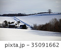 白銀の美瑛〜富良野の風景 35091662