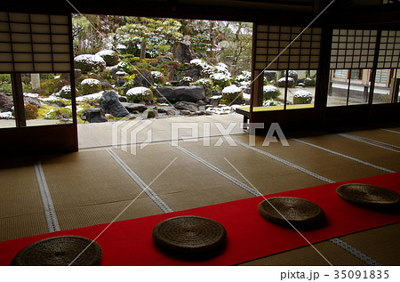 妙満寺 雪の庭 妙満寺 雪の庭 35091835