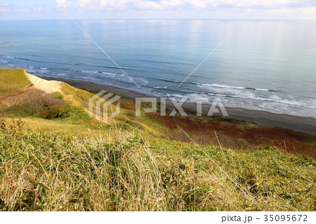 秋の昆布刈石展望台から見る風景 秋の昆布刈石展望台から見る風景 35095672