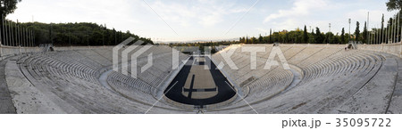 panathenaic stadium panorama panathenaic stadium panorama 35095722