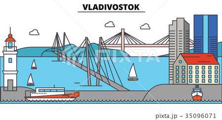 Russia, Vladivostok. City skyline, architecture 35096071