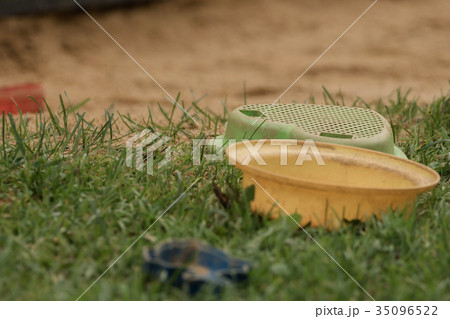 Equipment on a children's playground Equipment on a children's playground 35096522