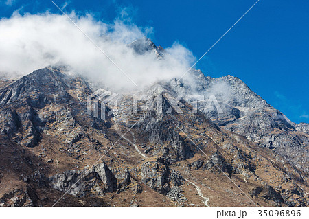 Mountain in the clouds Mountain in the clouds 35096896