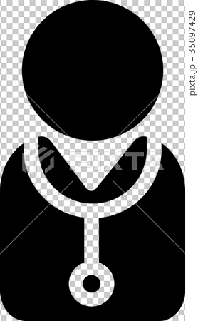 医者・医師・ドクター・医療スタッフ アイコン 医者・医師・ドクター・医療スタッフ アイコン 35097429