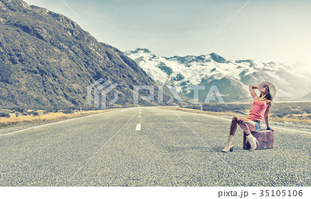 Young free hitchhiker 35105106