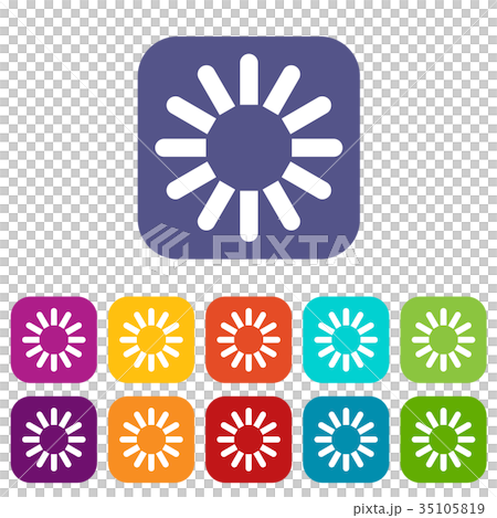 Sign download icons set Sign download icons set 35105819