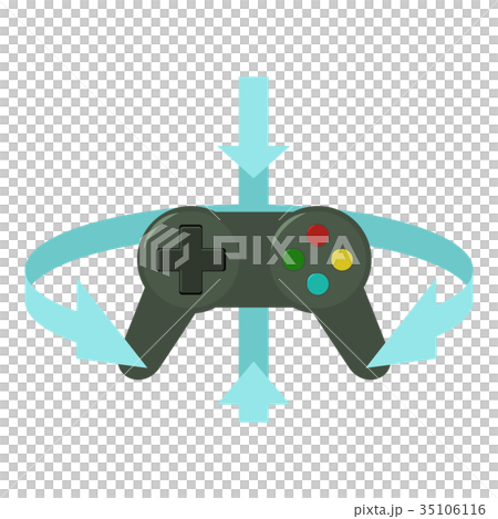 Joystick icon, cartoon style 35106116