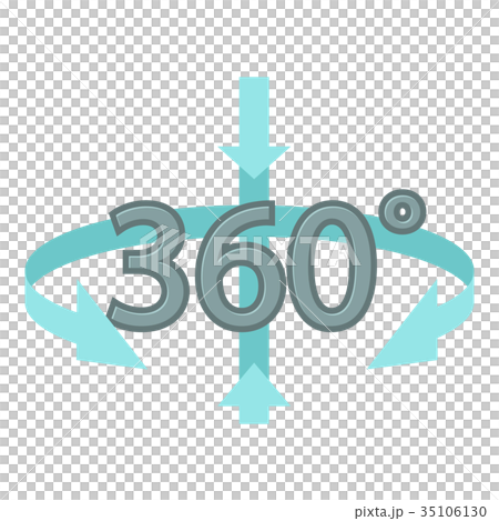 Rotation icon, cartoon style-插圖素材 [35106130] - PIXTA圖庫