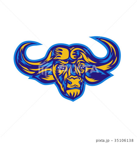 Cape Buffalo Head Retro 35106138