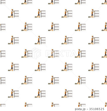 Industrial construction welder worker pattern Industrial construction welder worker pattern 35106525