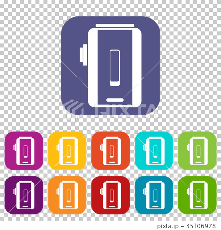 Charger icons set Charger icons set 35106978