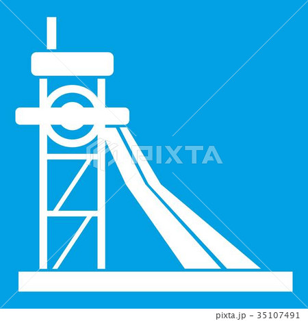 Equipment for washing rocks icon white 35107491