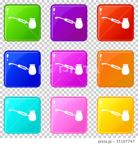 Electronic cigarette with nozzle set 9 35107747