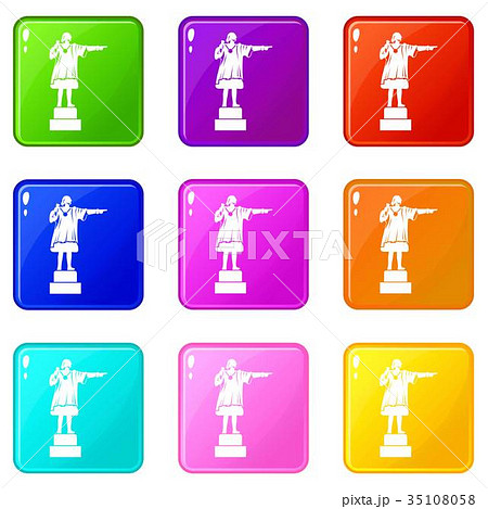 Columbus monument set 9 Columbus monument set 9 35108058
