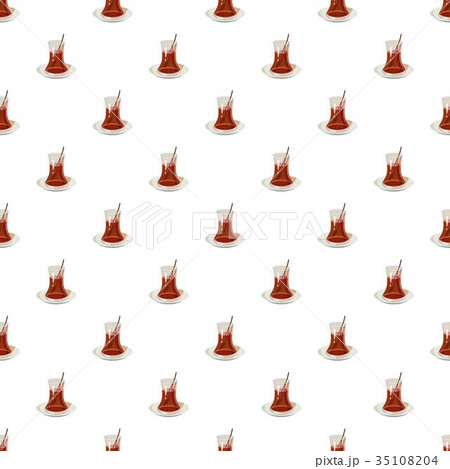 Turkish tea pattern 35108204