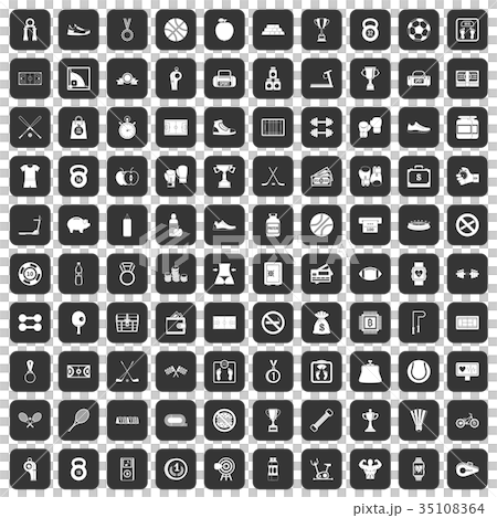 100 basketball icons set black 100 basketball icons set black 35108364