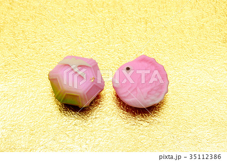 祝い菓子・鶴亀と目出鯛 祝い菓子・鶴亀と目出鯛 35112386
