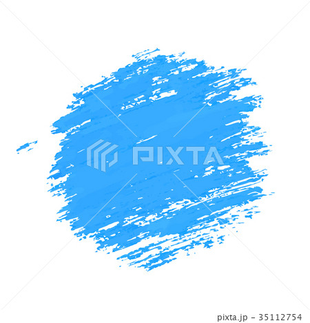 Blue ink round brush strokes. Backdrop for your Blue ink round brush strokes. Backdrop for your 35112754