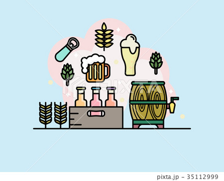 Craft Beer Outline Icon Craft Beer Outline Icon 35112999