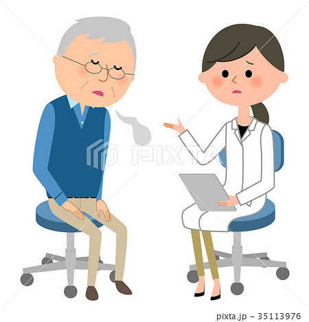 白衣の女性　問診　診察 35113976
