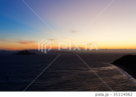 渥美半島 伊良湖岬の夕焼け 渥美半島 伊良湖岬の夕焼け 35114062