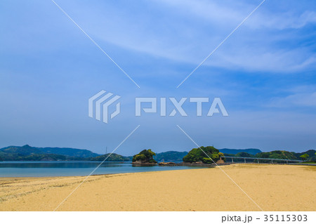 イマリンビーチ 伊万里人工海浜公園 の写真素材