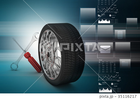 3d tires replacement concept 35116217