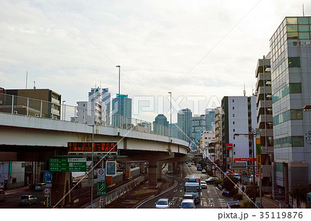 横浜市神奈川区　神奈川二丁目付近の風景 35119876