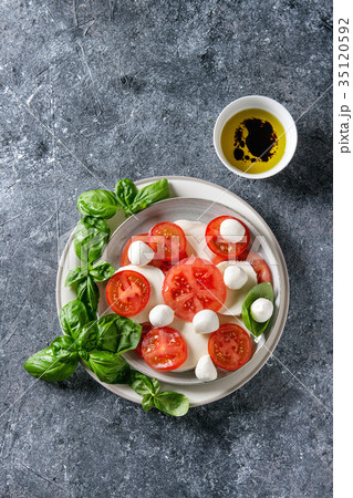 Italian caprese salad Italian caprese salad 35120592