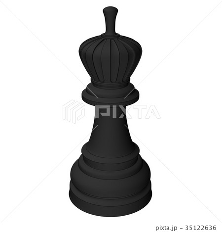 isolated chess piece 3d illustration 35122636