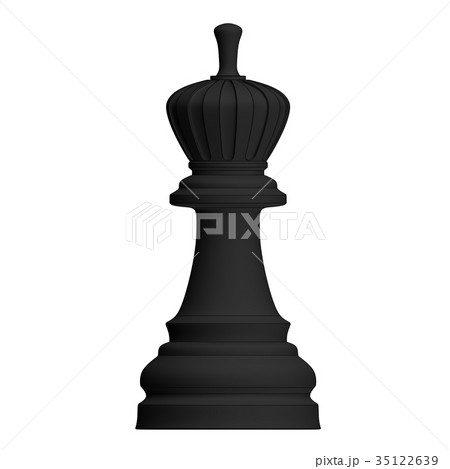 isolated chess piece 3d illustration isolated chess piece 3d illustration 35122639