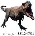 Tyrannosaurus about to bite Tyrannosaurus about to bite 35124751