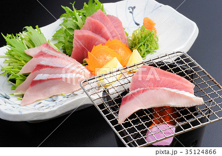 炙りブリ　海鮮料理 35124866