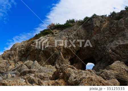 赤羽根ロングビーチと日出の石門 35125535