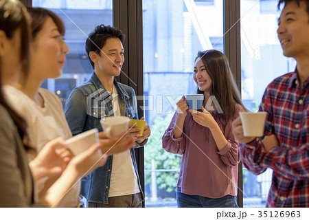 カフェ - カップル 35126963