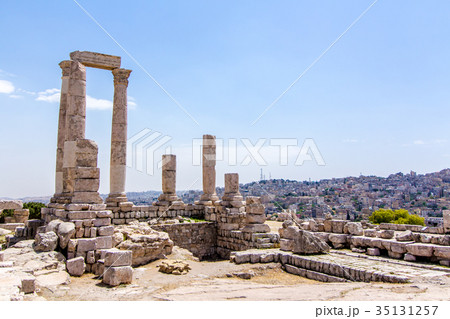 The Temple of Hercules in Amman, Jordan The Temple of Hercules in Amman, Jordan 35131257