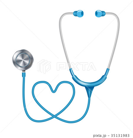 Realistic Phonendoscope Isolated Vector. 35131983