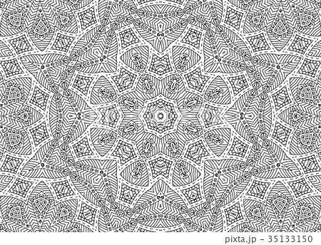 Abstract concentric outline pattern Abstract concentric outline pattern 35133150