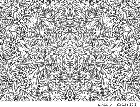 Abstract concentric outline pattern Abstract concentric outline pattern 35133151