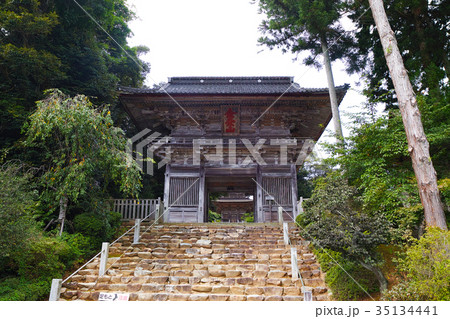 【重要文化財】妙成寺 二王門（仁王門） 35134441