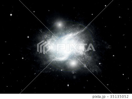 galaxy in a free space 35135052