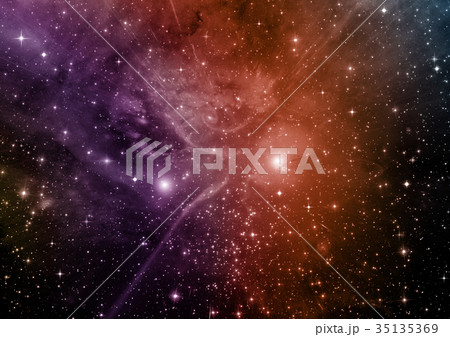 galaxy in a free space 35135369